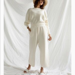 James Street Co. Eyelet Raglan Top